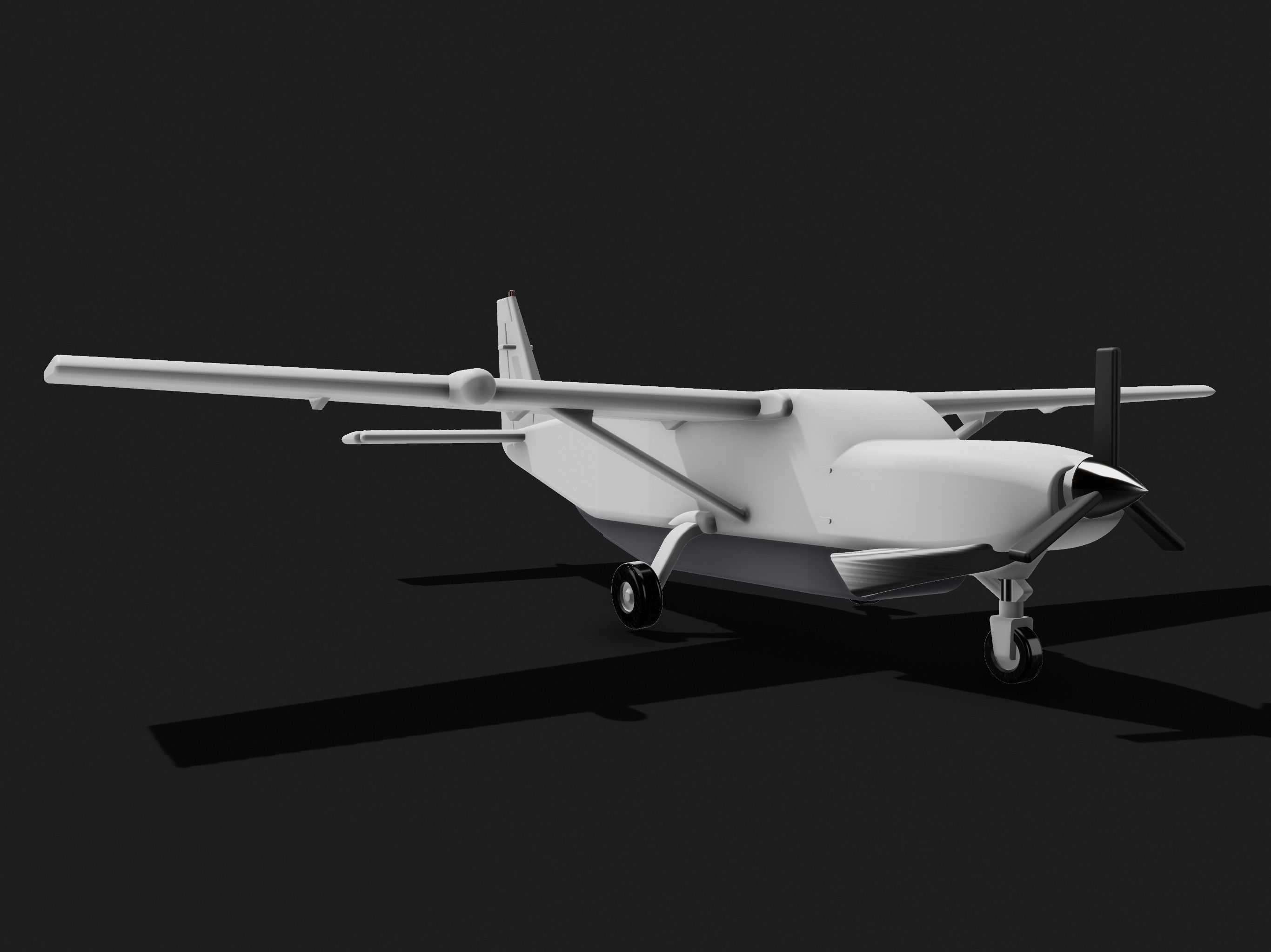Cessna Grand Caravan  3D print model_1