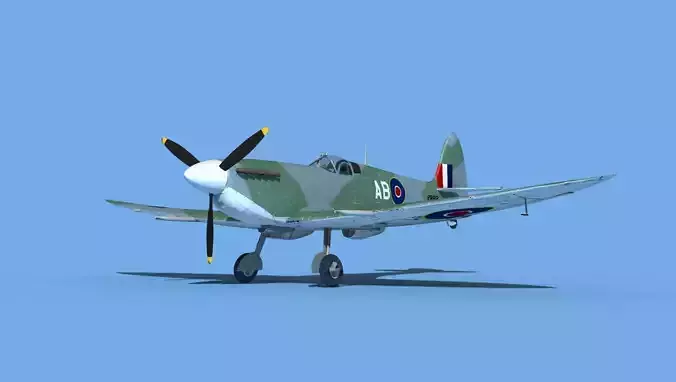Supermarine Spitfire Mk VIIIb V04