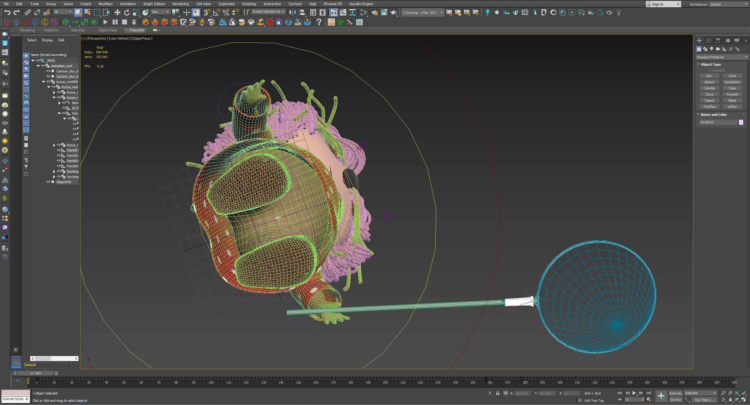 Brownie Kuzya - rigged with animation 3D model_22