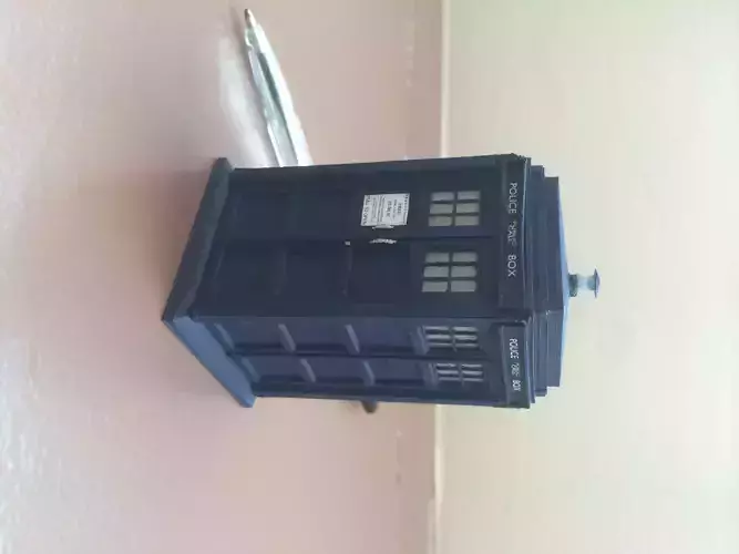  10th Doctor TARDIS highly accurate miniature Free 3D print model