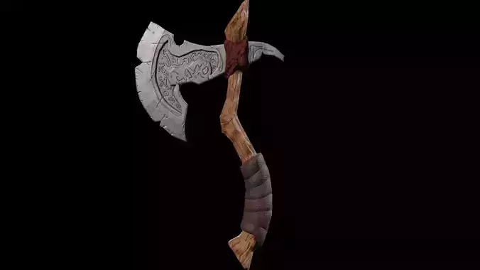 Axe  3D figure for cheap and Print Ready