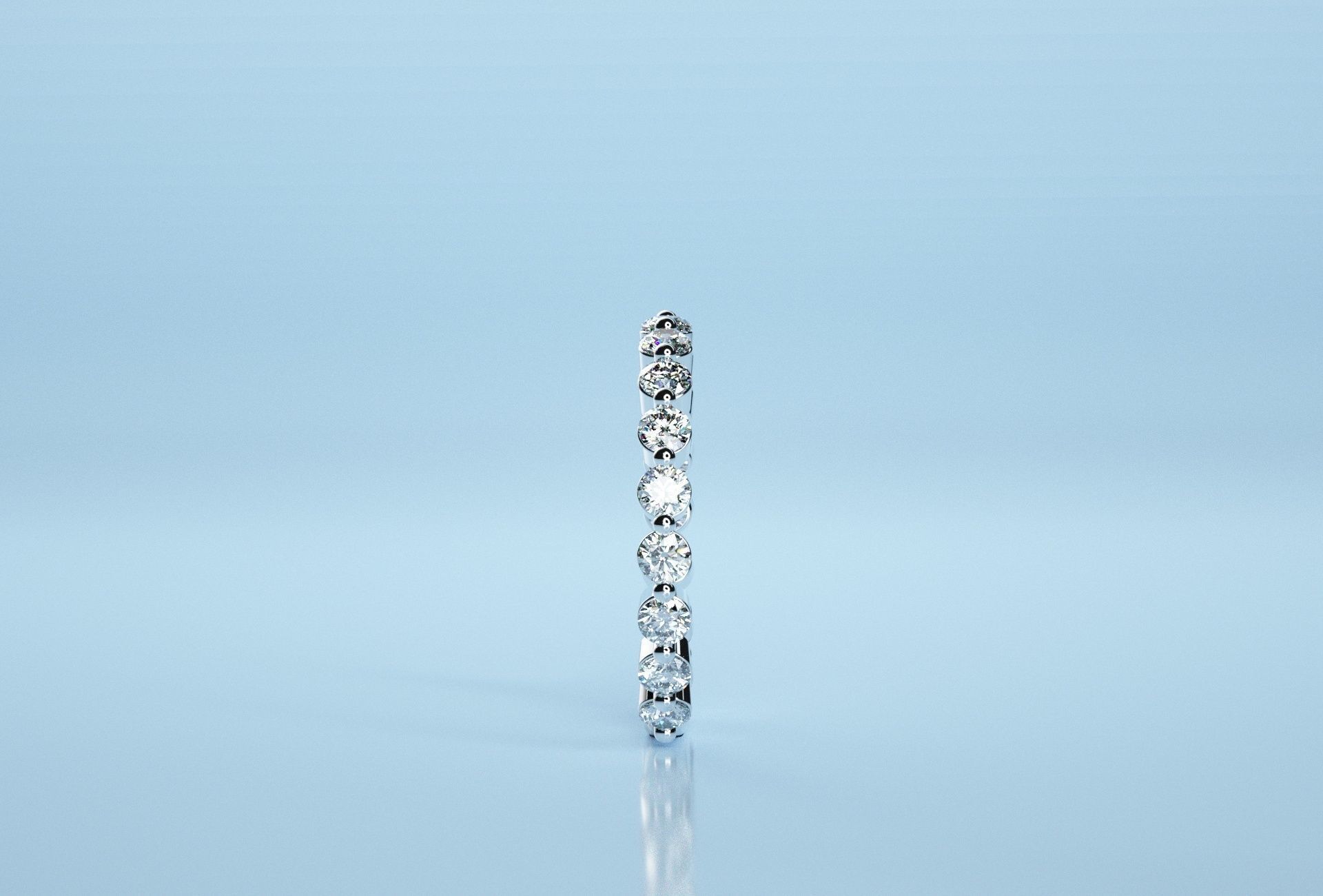 Half Eternity Band 3D print model_7