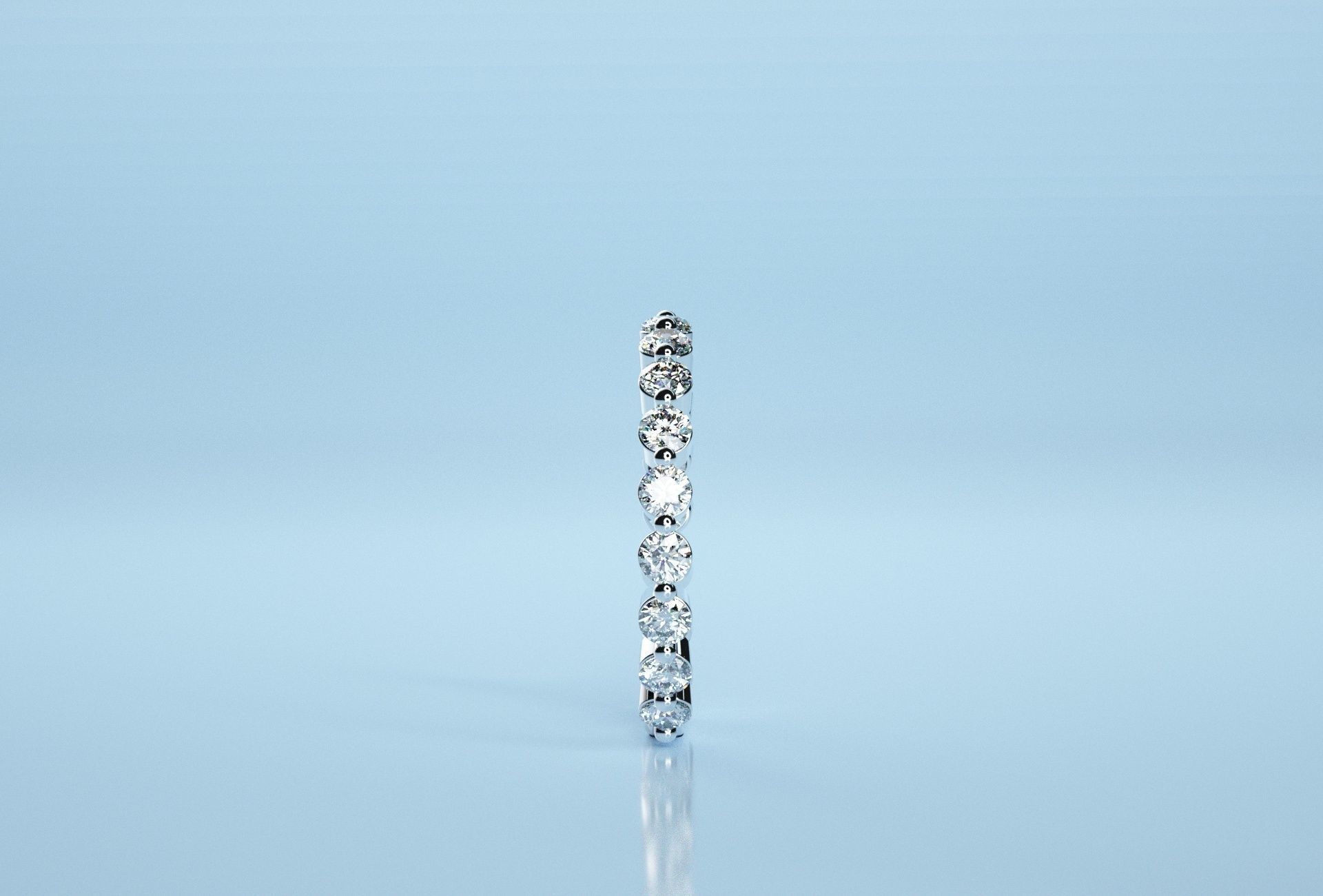 Half Eternity Band 3D print model_5