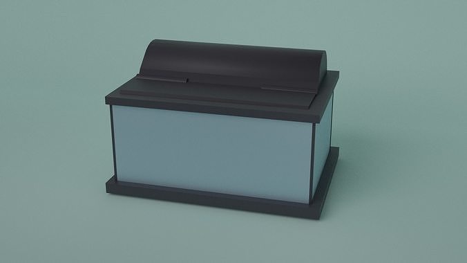 Plain Aquarium Free 3D model