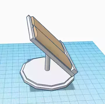 Book on stand 3D print model