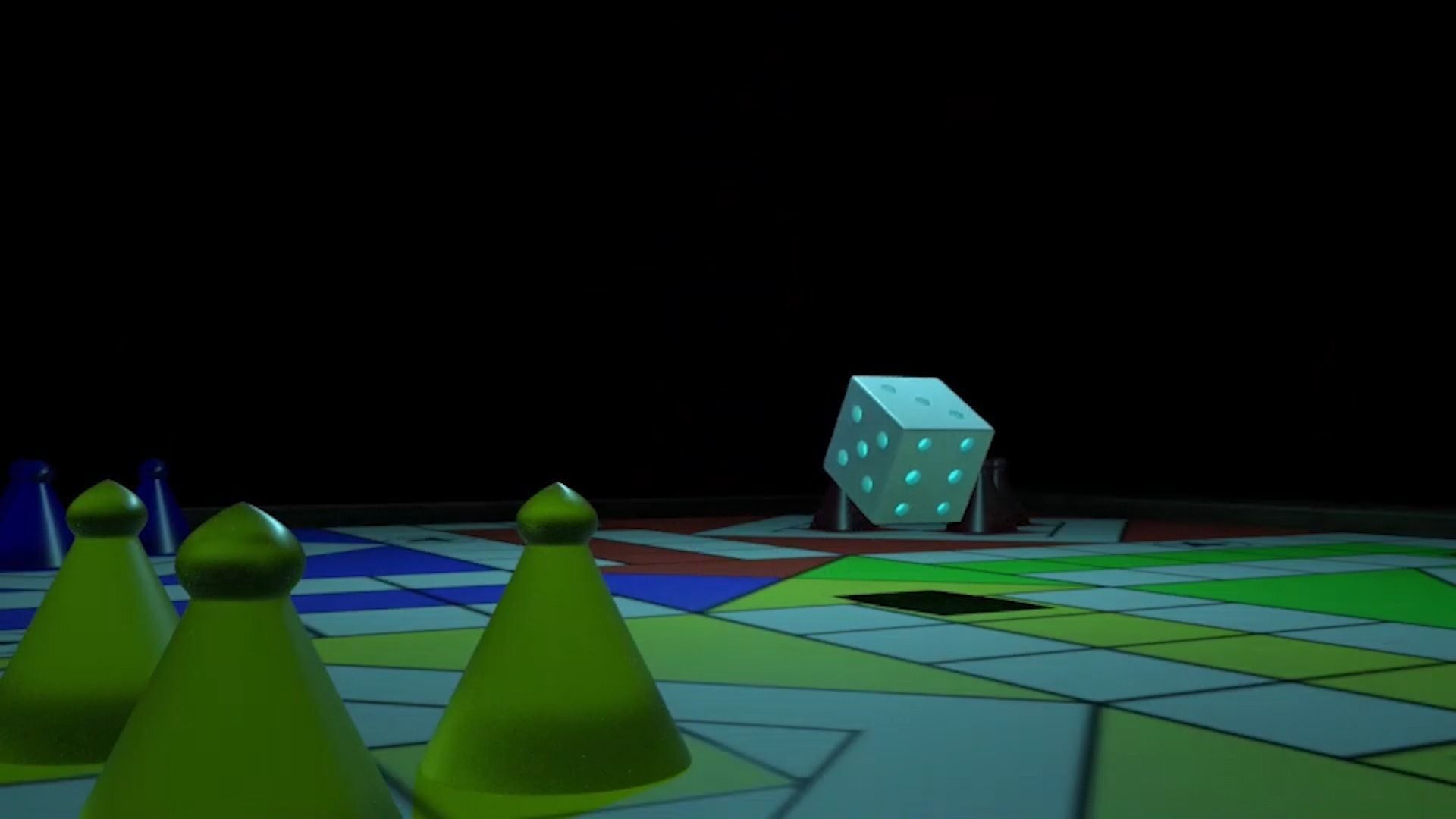 3D Ludo Game Model Free low-poly 3D model_5