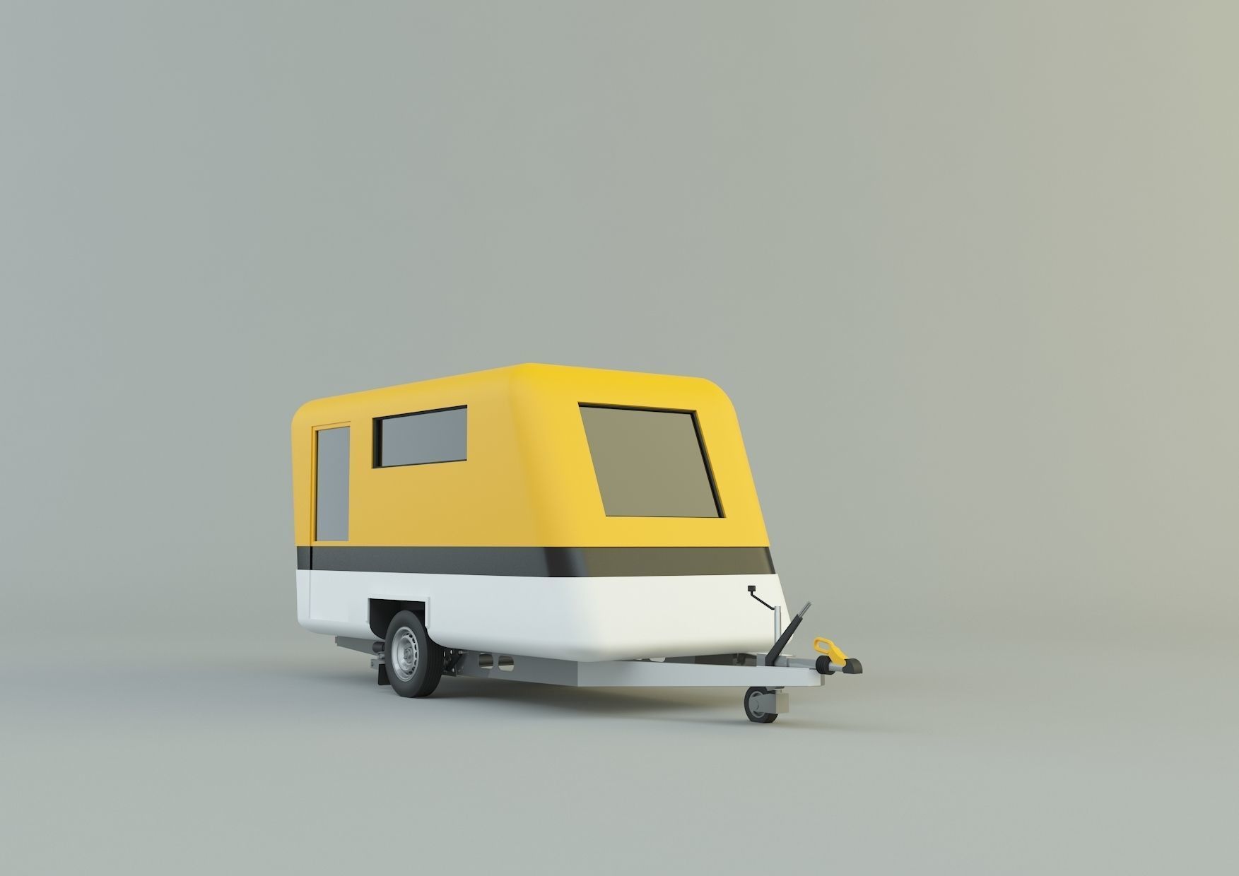  vehicle travel trailer model 3D model_31