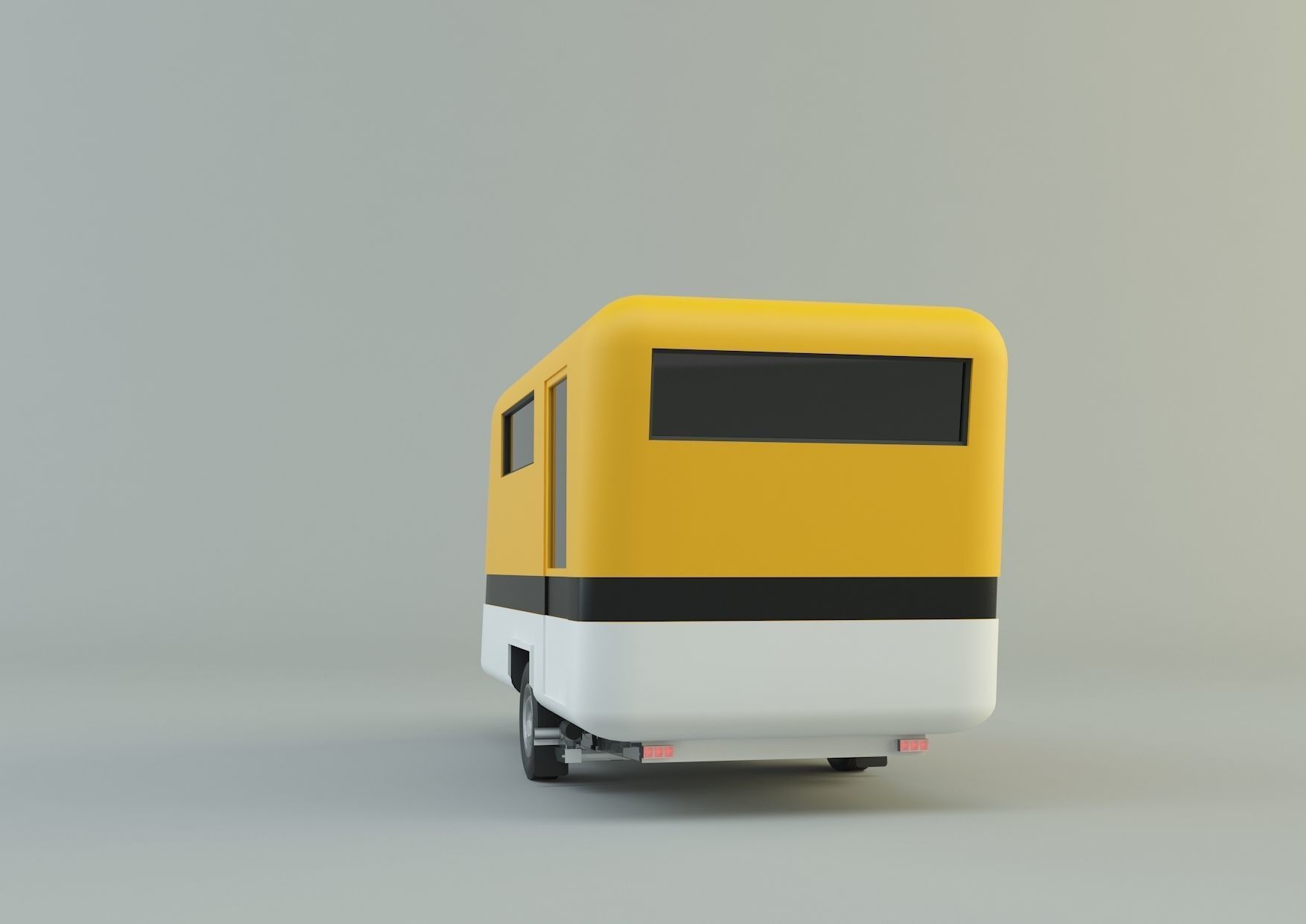  vehicle travel trailer model 3D model_27