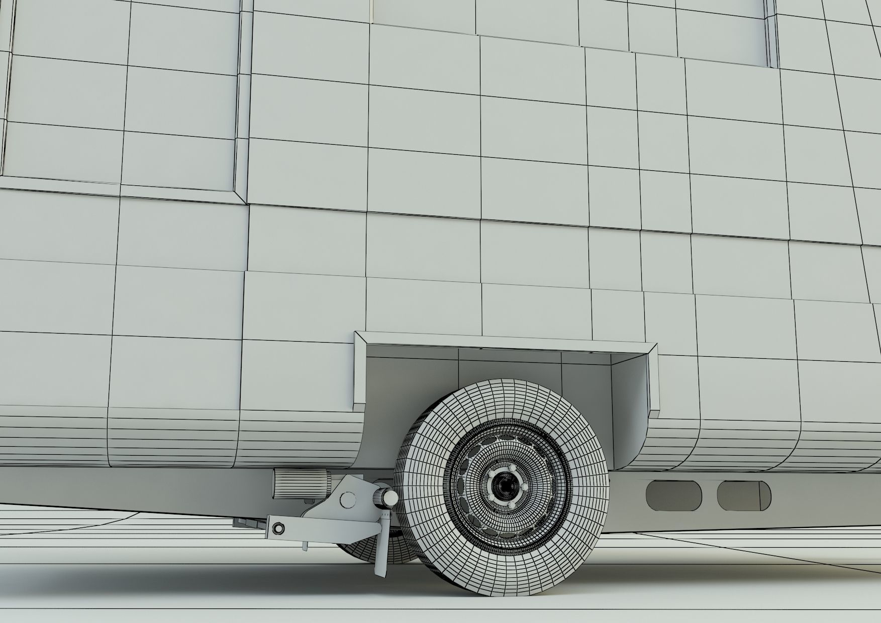  vehicle travel trailer model 3D model_24