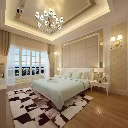 Modern classical bedroom