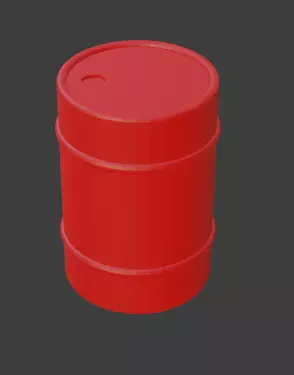 Barrel 3D model_0