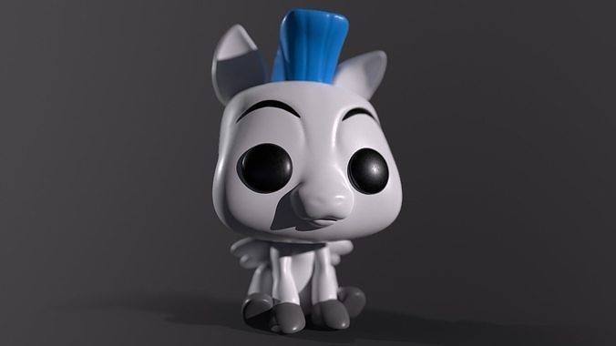 Baby Pegasus Pop Style 3D print model