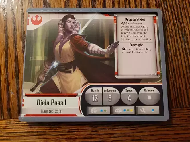 Minimalist Hero Dashboard for Imperial Assault