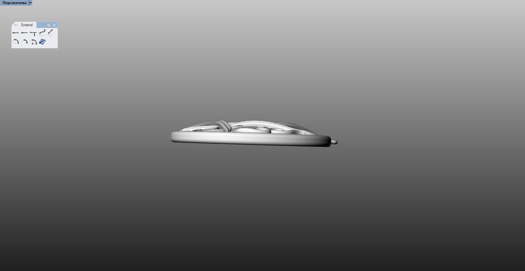 Pendant Star Of David With Ornaments 3D print model_11