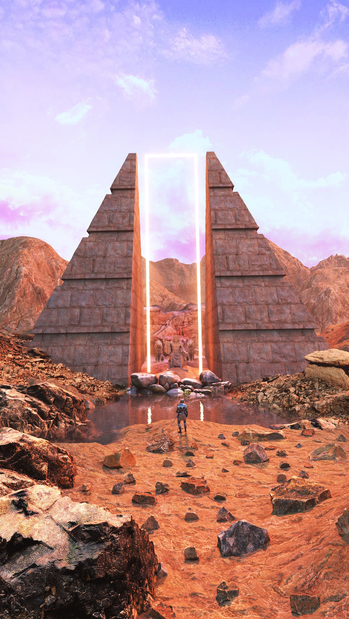 The Land of Old Gods 3D model_2