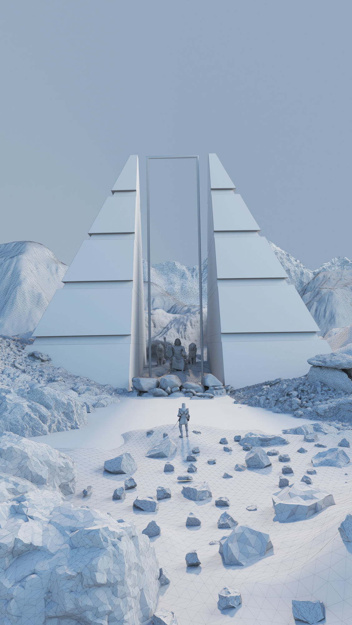 The Land of Old Gods 3D model_1