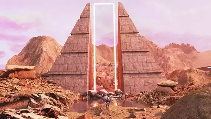 The Land of Old Gods 3D model