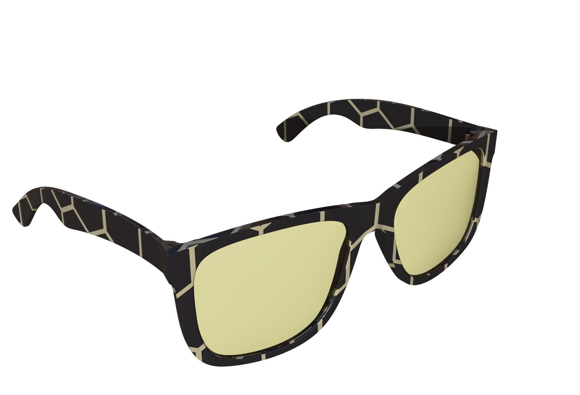 RayBan 4165 3D model_20