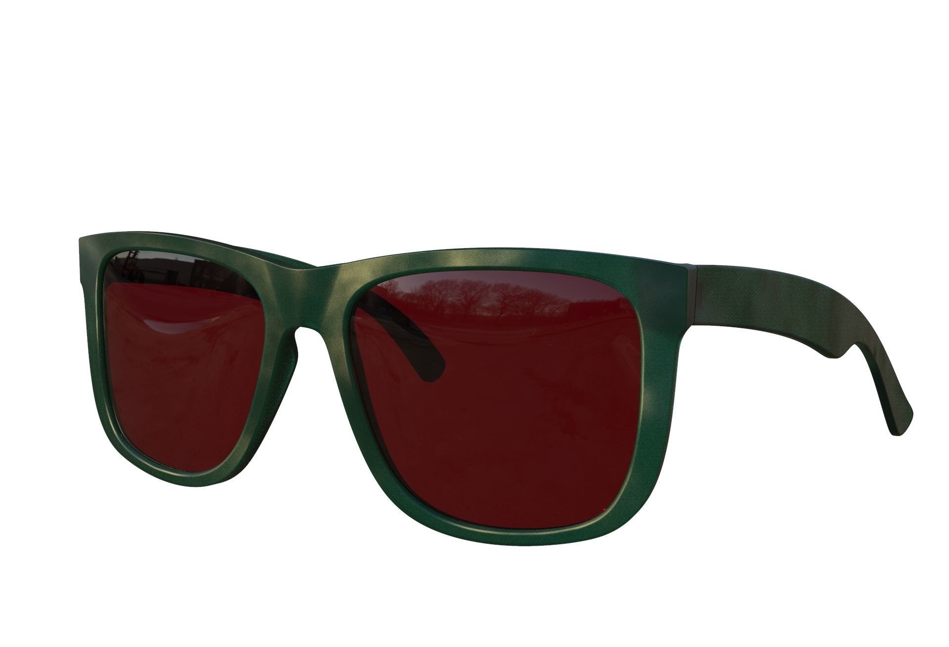 RayBan 4165 3D model_5