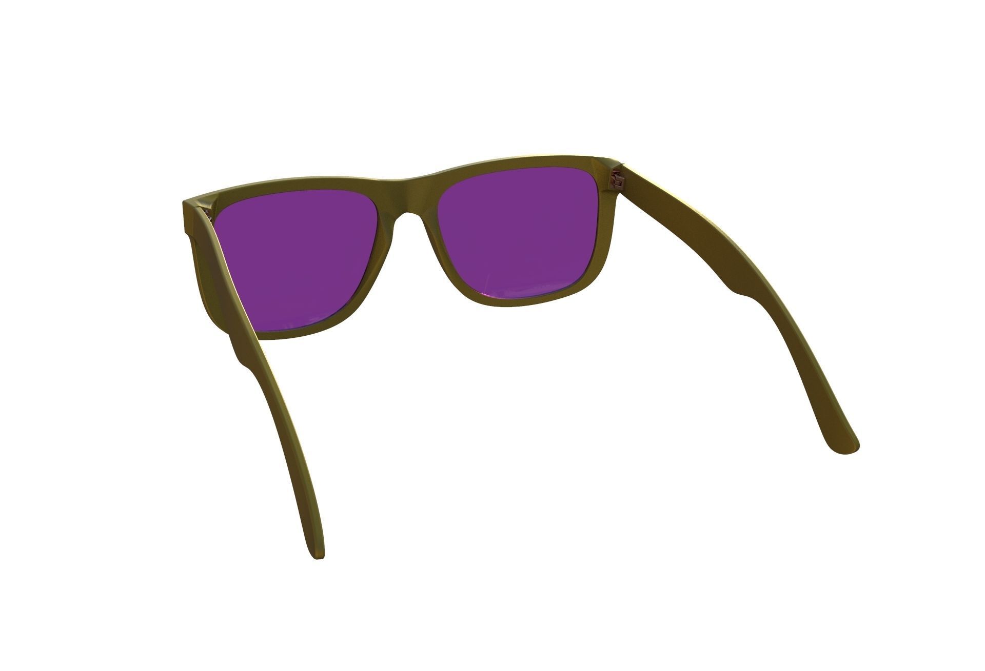 RayBan 4165 3D model_9