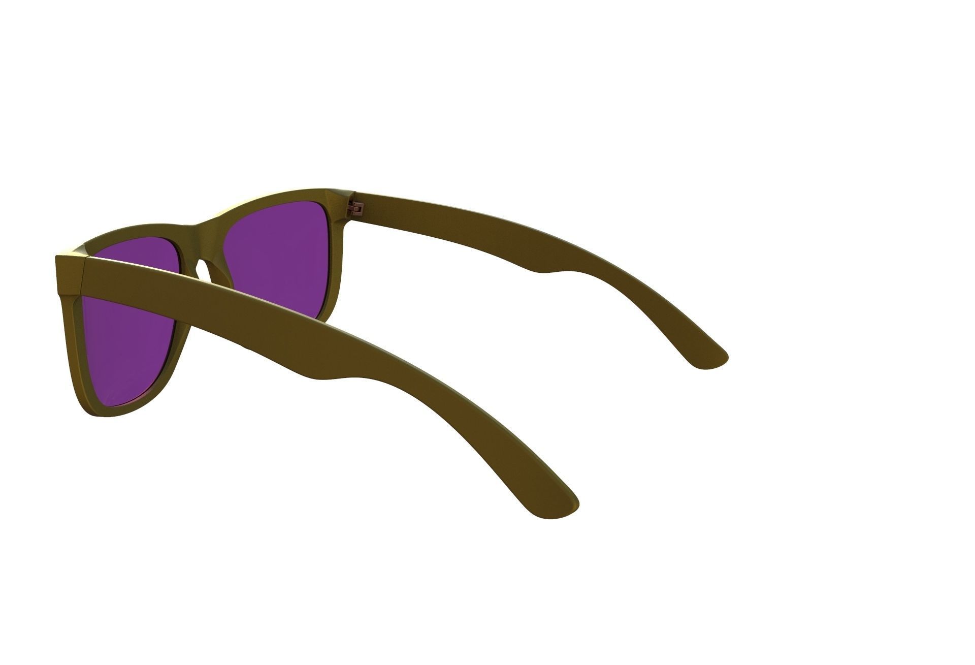 RayBan 4165 3D model_10