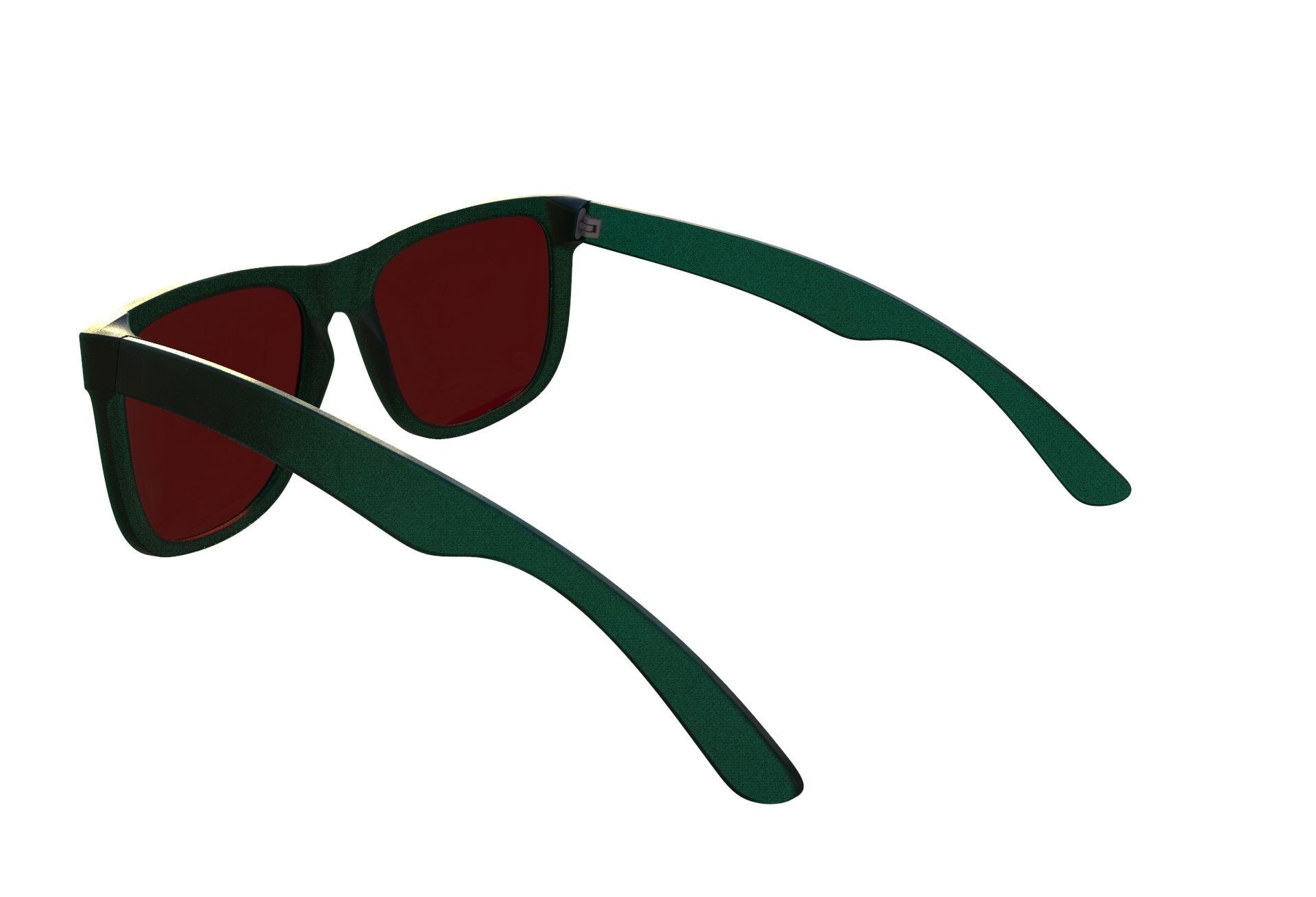 RayBan 4165 3D model_7