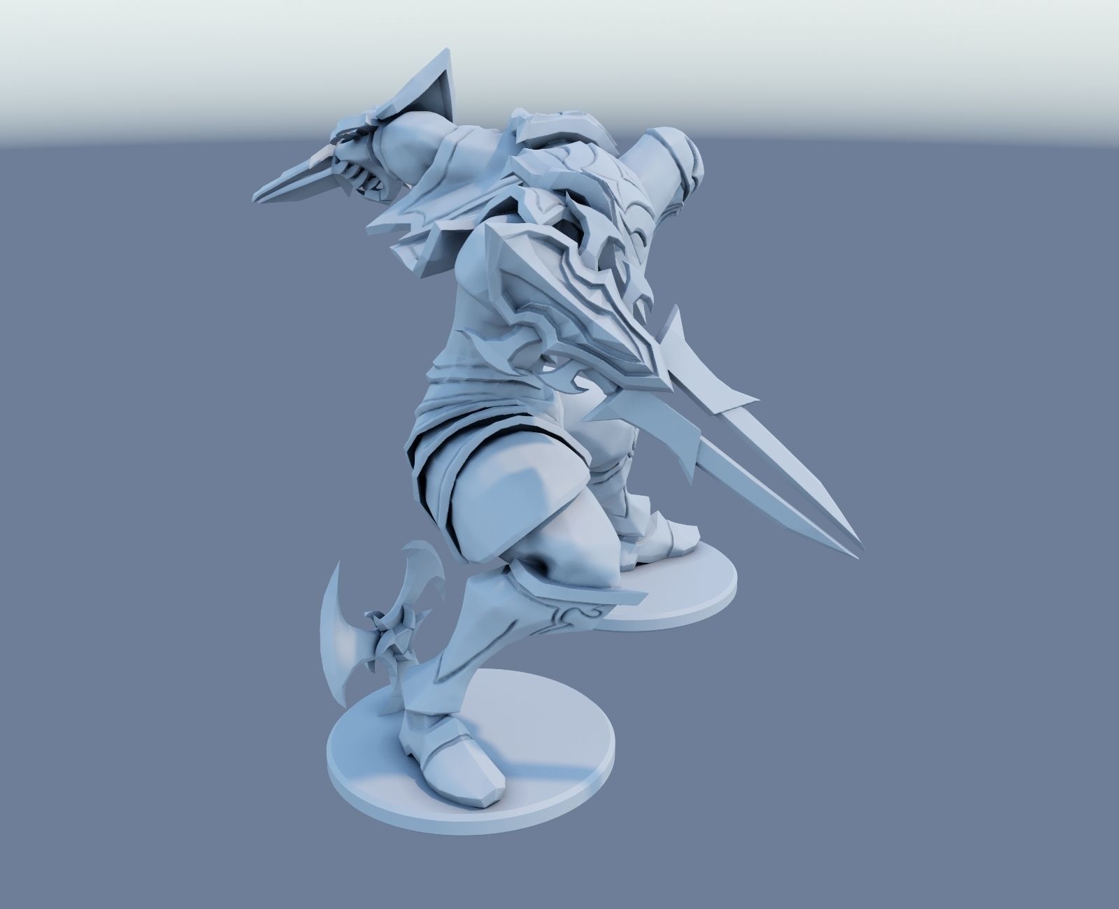 Zed 3D model figure 3D print model_4