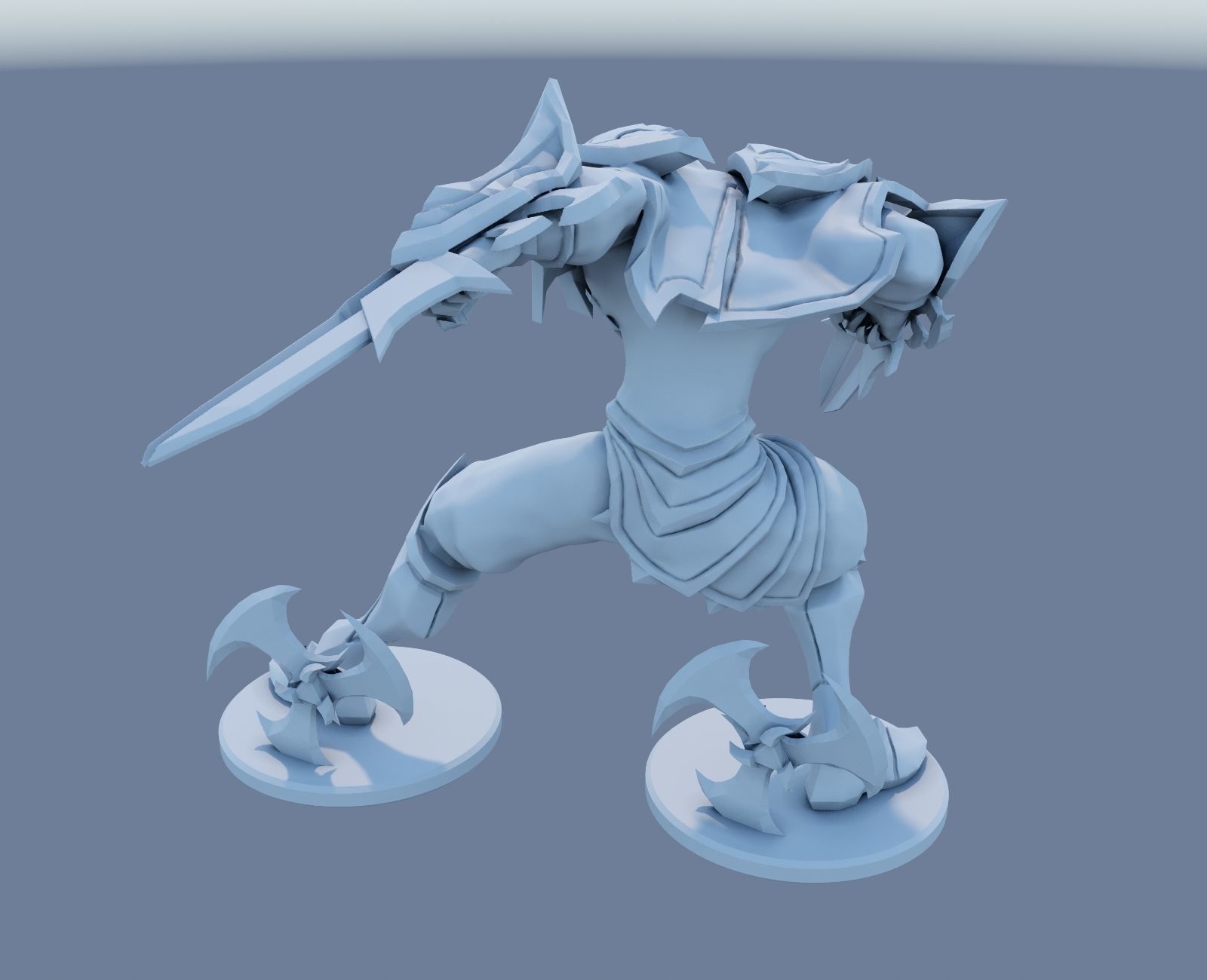 Zed 3D model figure 3D print model_5
