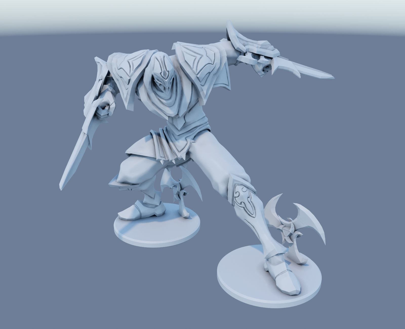 Zed 3D model figure 3D print model_7