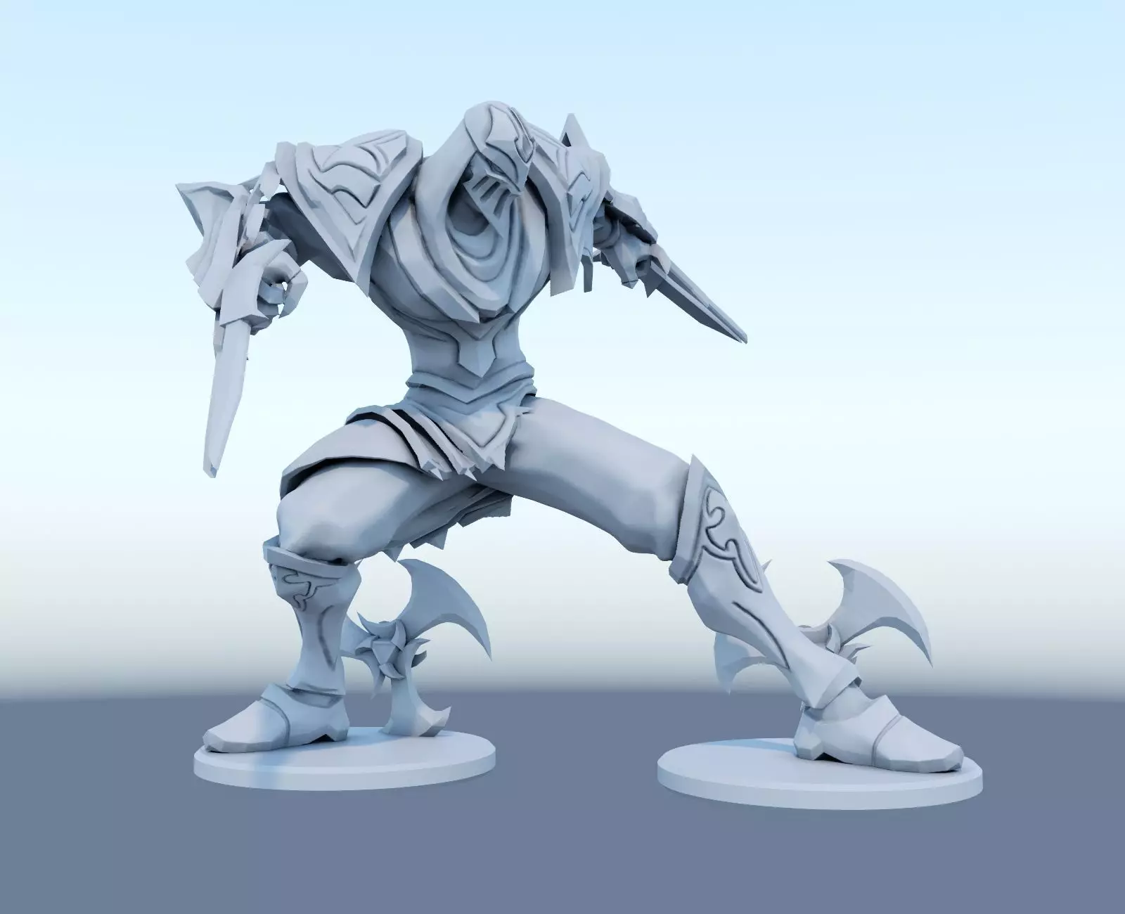 Zed 3D model figure 3D print model_0