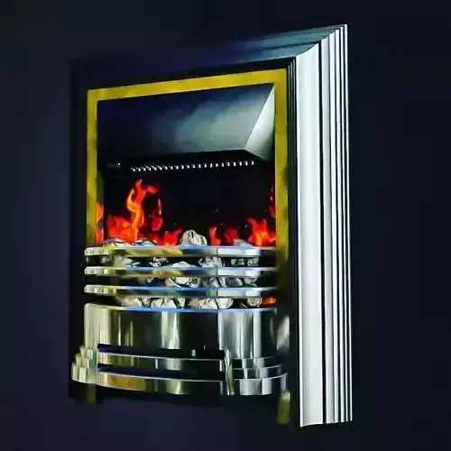 Fireplace 3D Model 3D model
