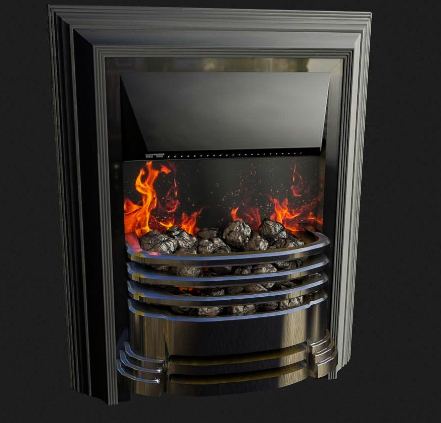 Fireplace 3D Model 3D model_1