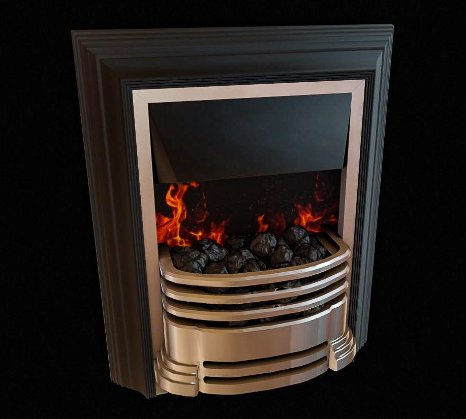 Fireplace 3D Model 3D model_4