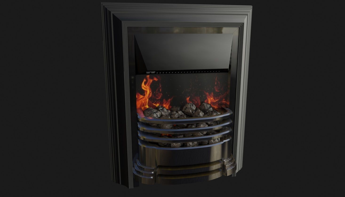 Fireplace 3D Model 3D model_12