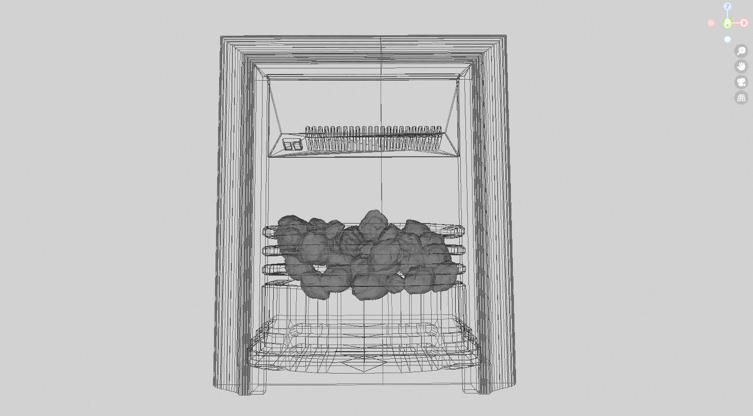 Fireplace 3D Model 3D model_13