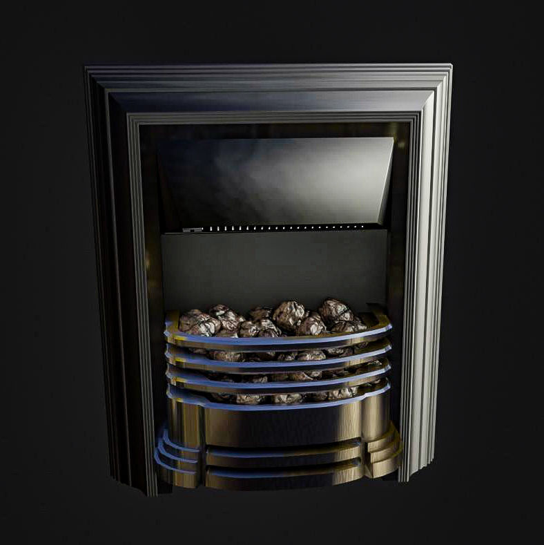 Fireplace 3D Model 3D model_5