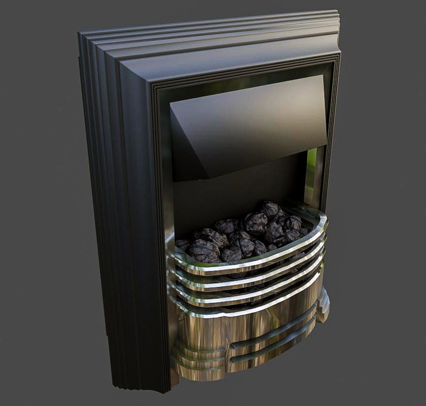 Fireplace 3D Model 3D model_8