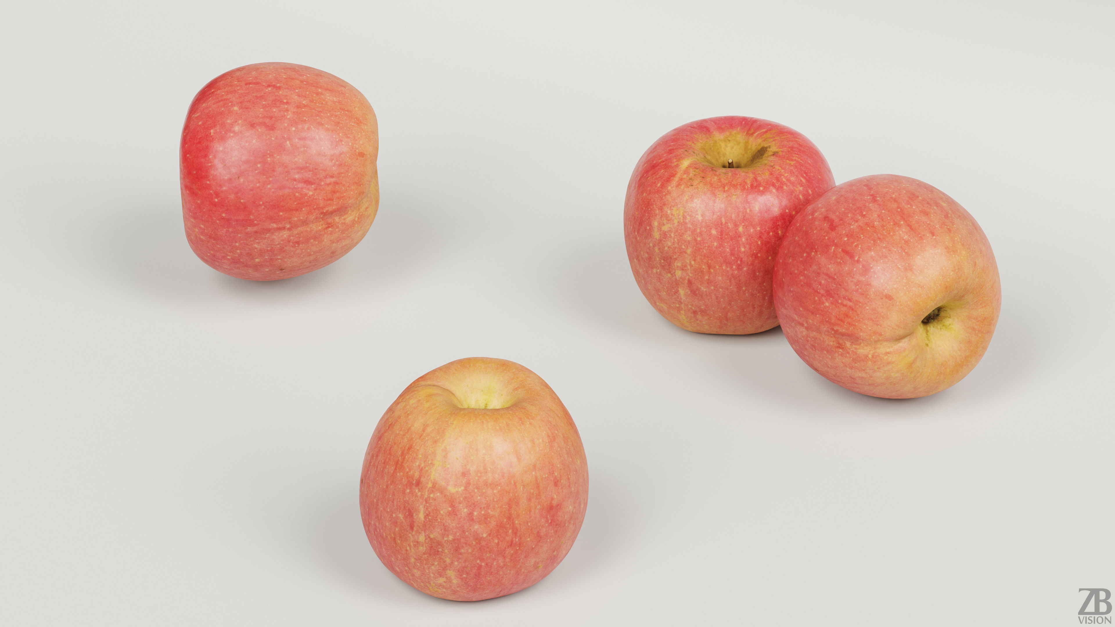 Apple 3D model_2