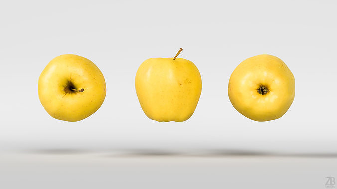 Apple 3D model 5