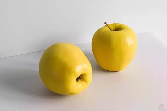 Apple 3D model Apple 3D model