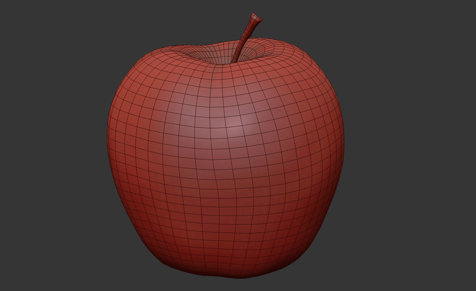 Apple 3D model_9
