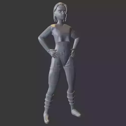 Modern Female Fighter