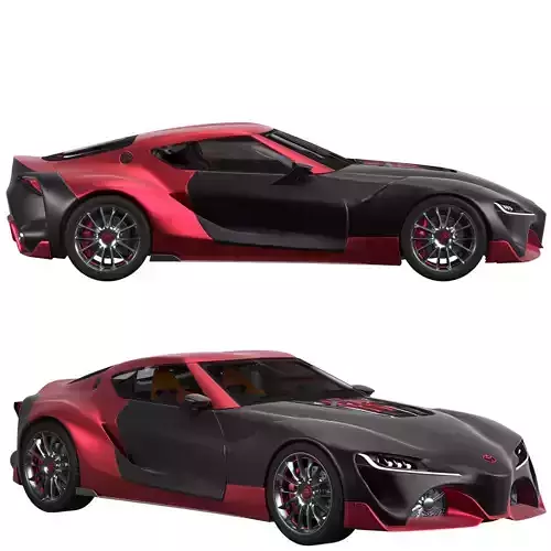 toyota ft 1 3D model