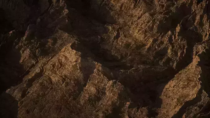 Mountain Range 08 3D model