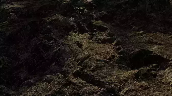 Mountain Range 07 3D model