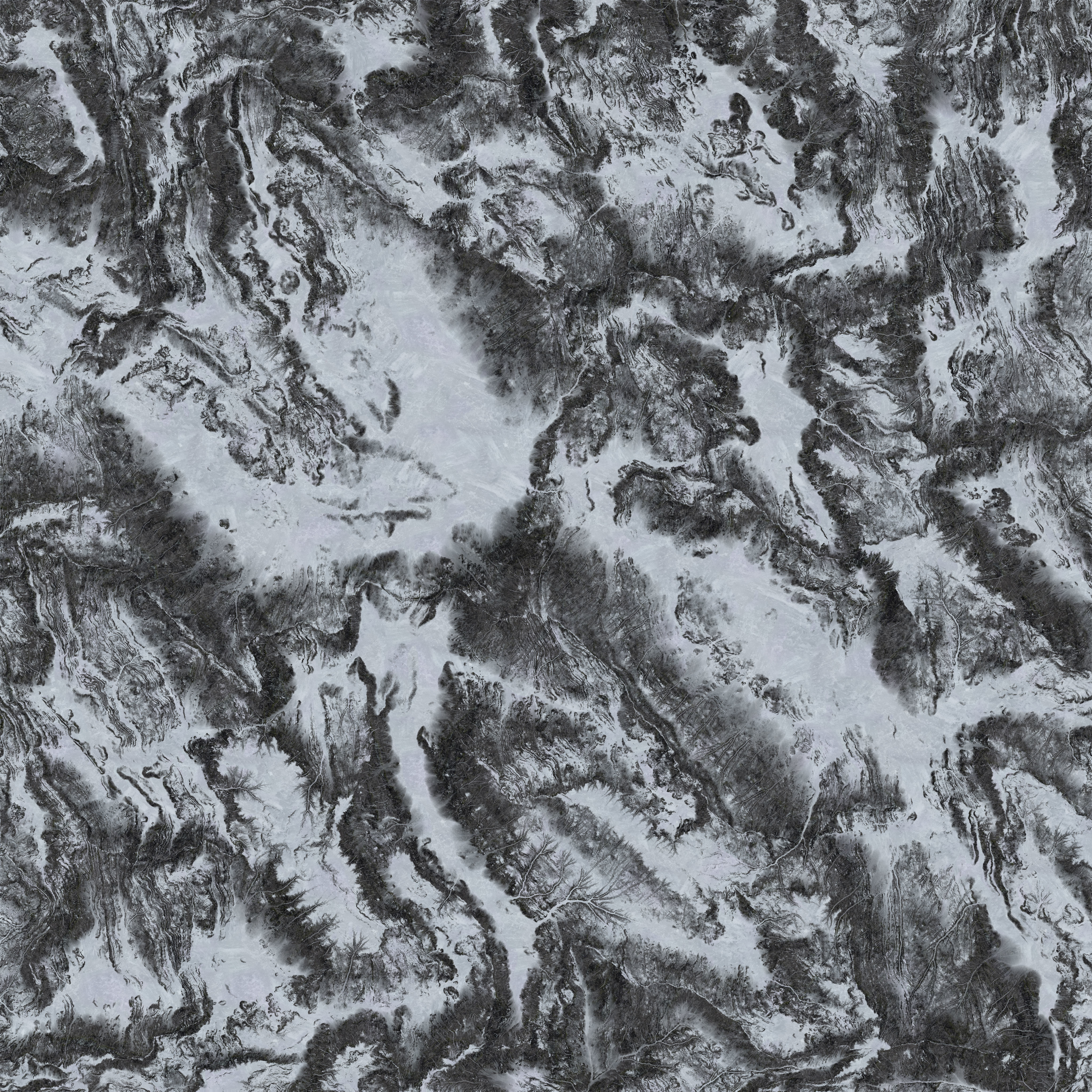 Mountain Range 02 3D model_1