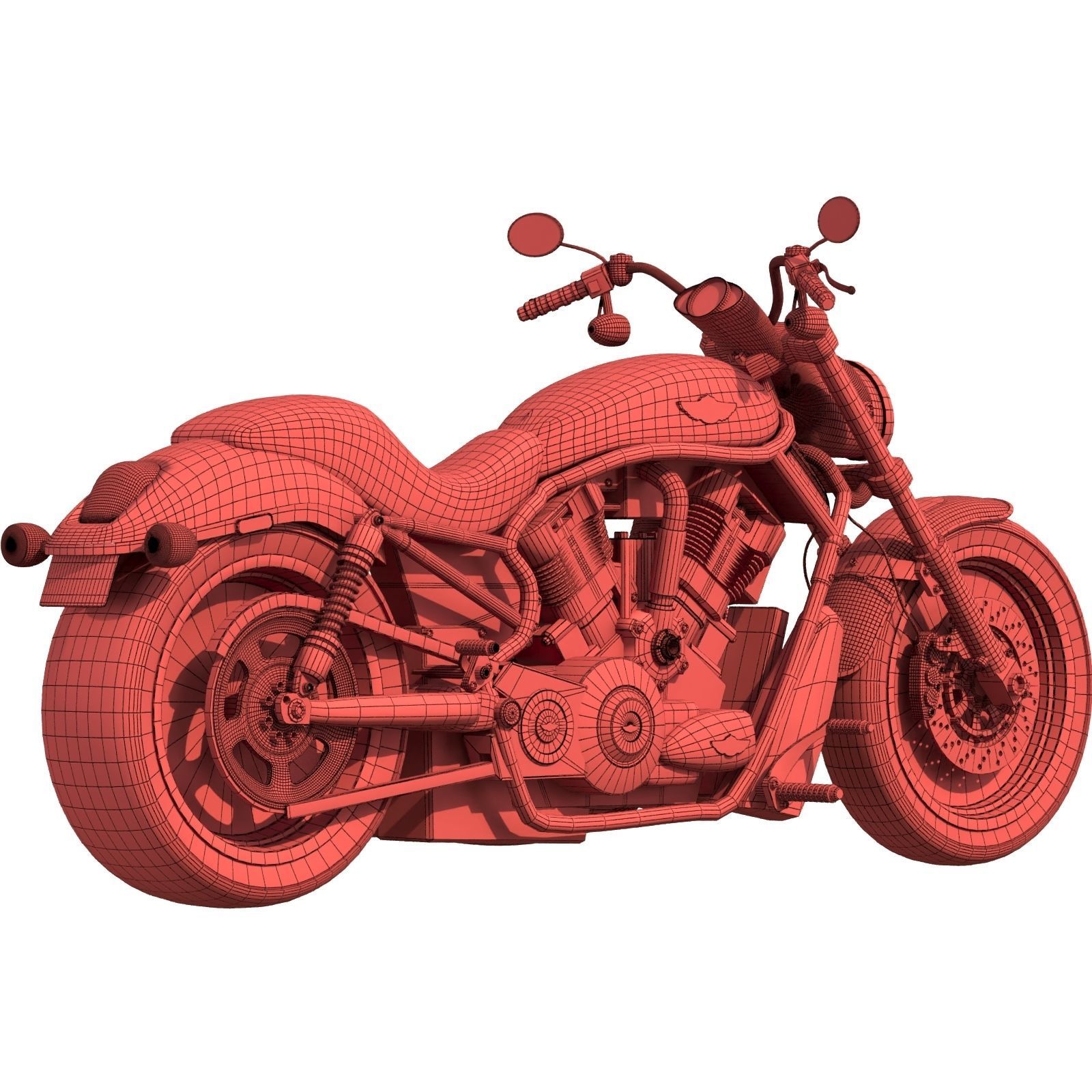 harley davidson 3D model_6