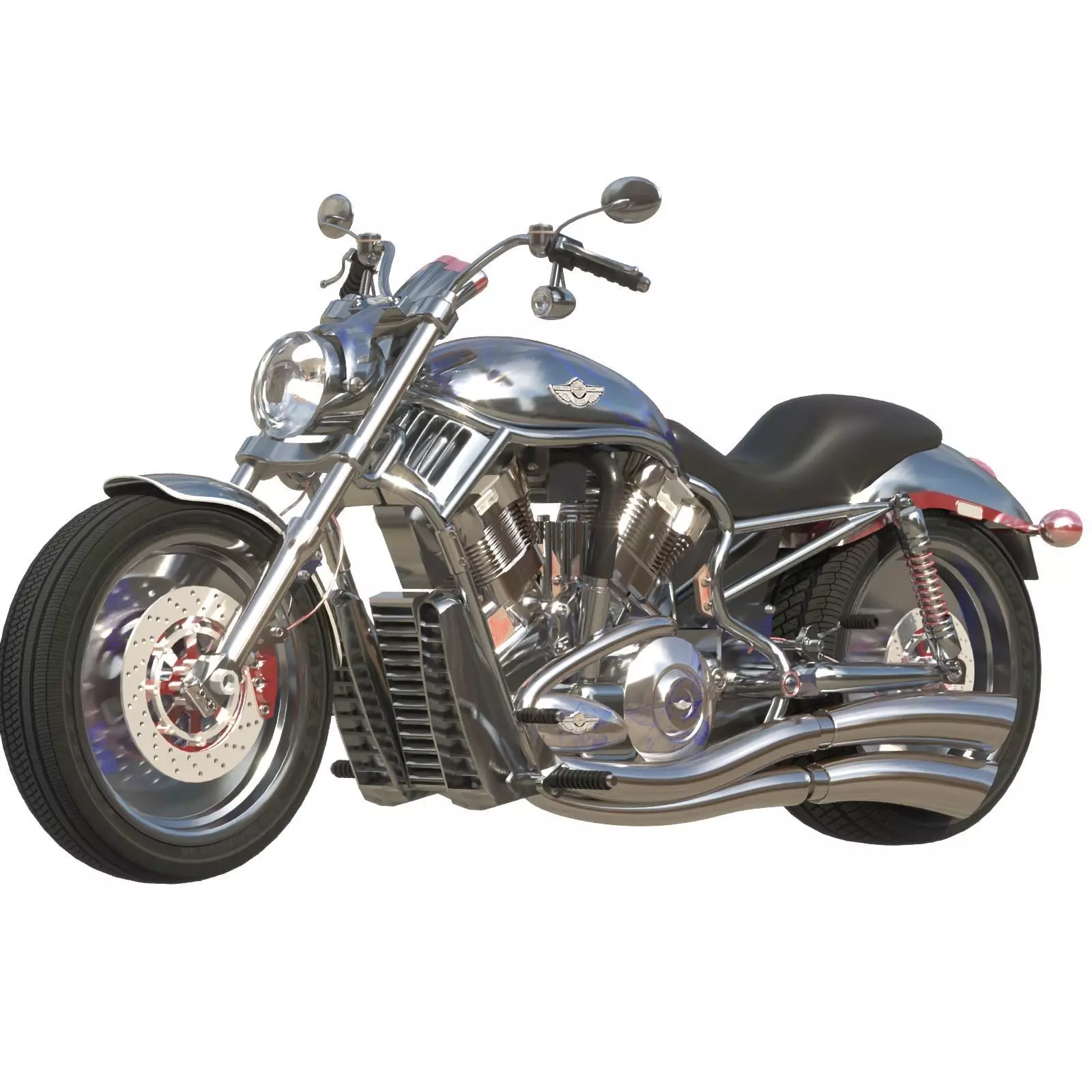 harley davidson 3D model_0