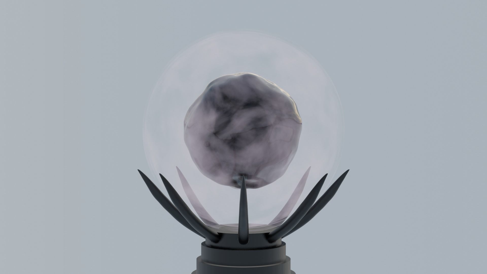 magical orb of mist 3D model_1