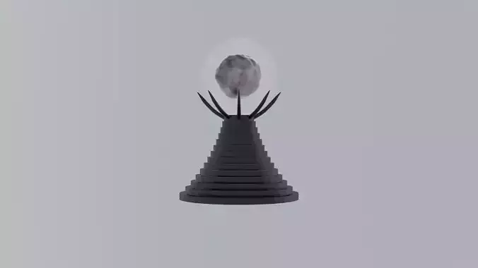 magical orb of mist 3D model